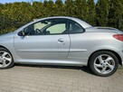 Peugeot 206 CC Symboliczny przebieg, skóry, zadbany stan auta, klimatronik, Clarion - 8