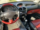 Peugeot 206 CC Symboliczny przebieg, skóry, zadbany stan auta, klimatronik, Clarion - 14