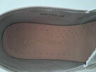 Buty damskie - półbuty srebrne „Sergio Leone” - 7