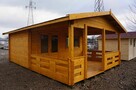 Dom Letniskowy Drewniany Całoroczny 20m2 z Tarasem - 5