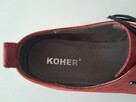 Buty damskie - półbuty czerwone „Koher”, do sprzedania - 8