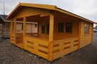 Dom Letniskowy Drewniany Całoroczny 20m2 z Tarasem - 3