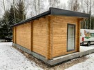 Dom z bali profilowanych 34,7 m2 - 4
