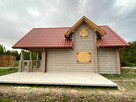 Dom z bali okrągłych 70 m2 z dwoma tarasami - 6