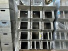 Pojemnik Kosz Kuweta Skrzynka Metalowy Aluminiowy Magazynowy - 4