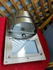 Lampa LED natynkowa na dom budynek numer Lampka Srebrna - 7