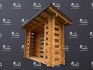 Kompletna Drewutnia Wiata na Drewno Kominkowe 200x100 - 7