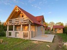 Dom z bali okrągłych 70 m2 z dwoma tarasami - 3