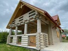 Dom z bali okrągłych 70 m2 z dwoma tarasami - 4