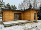 Dom z bali profilowanych 34,7 m2 - 2