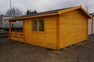 Dom Letniskowy Drewniany Całoroczny 20m2 z Tarasem - 4