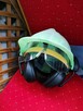 Kask Budowlany Ochronny Nauszniki Słuchawki Okulary ochronne - 4