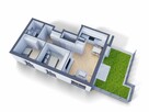3 pokoje, duży taras, parking, Czechów Północny - 3