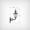 kinkiet stojący wiszący żeliwny lampa oświetlenie - 3
