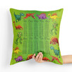 Poduszka edukacyjna - tabliczka mnożenia dinozaury - 1