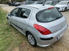 Peugeot 308 Benzyna, klimatyzacja, 8 airbag, tempomat, hak, drugie koła alufelgi - 4