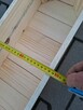 Skrzynka drewniana NUMER-9 tzw. doniczka 60×20×13.5 szlifowana - 9