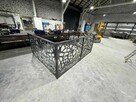Balustrada balkonowa i tarasowa CNC na wymiar, aluminium, st - 5