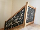 Balustrada balkonowa i tarasowa CNC na wymiar, aluminium, st - 13