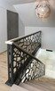 Balustrada balkonowa i tarasowa CNC na wymiar, aluminium, st - 10