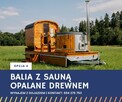 Wynajmę dowiozę MOBILNE jacuzzi sauna balia bania Mobilne SP - 5