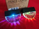 Lampki LED RGB Solarne kolorowe ogrodowe na działkę Lampy - 5