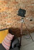Lampa loft podłogowa teatralna lata 70 - 5