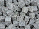 KOSTKA GRANITOWA SZARA 8/11 GRANIT, KAMIEŃ MUROWY, VANGA - 2