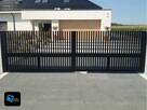 Pionowe ogrodzenie aluminiowe Blacha Pełna Euro Fences - 3