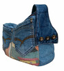 Torebka jeans – “jamnik” - Hand Made. - 4