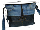 Torebka „listonoszka” „Elf - Hand Made - Upcycling. - 2