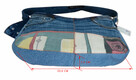 Torebka jeans – “jamnik” - Hand Made. - 6