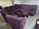 Sofa rozkładana, fotele i pufy - 2