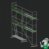 Telka 1000 m² PIN74 Rusztowanie ramowe - 3
