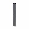 Grzejnik dekoracyjny Ultimate UT1-1600x240-D50-B czarny mat - 2