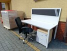 Biurko stół biurowy biały 160x80 - 3