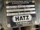 Silnik HATZ 1B20 zagęszczarka walec agregat ze sprzęgłem - 5