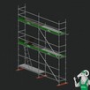 TELKA - Rusztowanie modułowe tMODULAR | UNICO_X – 313m2 - 1