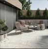 Płyty ceramiczne na taras, do ogrodu beżowe Lavastone 2cm - 4