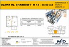 Oława2pokoje-Ip-38,00m2-balkon-klimatyzacja-winda - 16