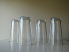 Wysoka szklanka transparentna 0,5 l pokal szklany kufel 4szt - 4