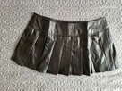 Skórzana spódniczka micro, XL - 3