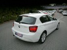 BMW 118 2.0d Xenon Navi 100%Bezwypadkowy Stan b.dobry Gwarancja 12m z Niemiec - 5