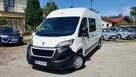 Peugeot Boxer Brygadówka 6 -osób,2.0HDI 130KM, L3H2 Salon PL I WŁ! F.Vat23 %,zadbany - 2