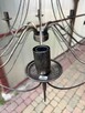 Lampa / Żyrandol wiszący czarny w stylu Rustykalnym - 4