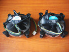 LGA 775, LGA775. Wentylator, radiator. 2 sztuki. Nie używane - 2