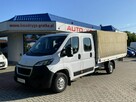 Peugeot Boxer FV 23%, Brygadówka 7 osób, paka 4m x 2,1 Plandeka,Salon Polska - 1