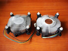 LGA 775, LGA775. Wentylator, radiator. 2 sztuki. Nie używane - 8