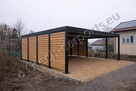 Seria PROFI – wiata stalowa 6x6 garażowa | carport | - 3