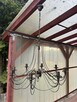 Lampa / Żyrandol wiszący czarny w stylu Rustykalnym - 10